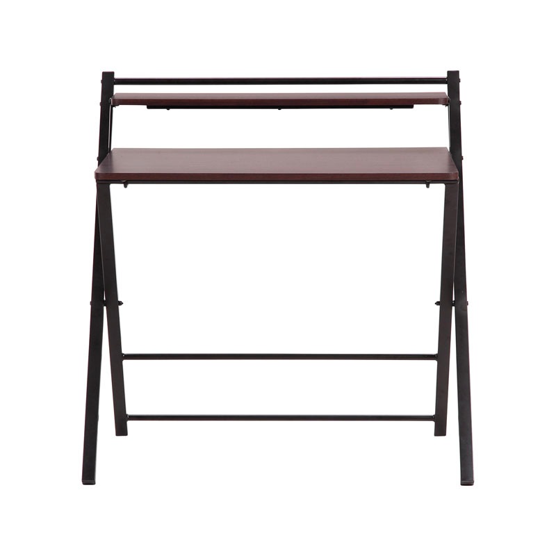 フォールディングワークデスク ＤＢＲ／ＢＫ C/D:70389