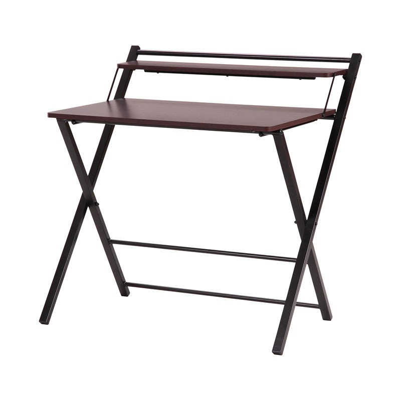 フォールディングワークデスク ＤＢＲ／ＢＫ C/D:70389