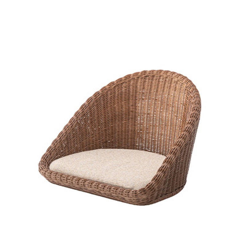 ラタン フロアチェア　NRS-425BR