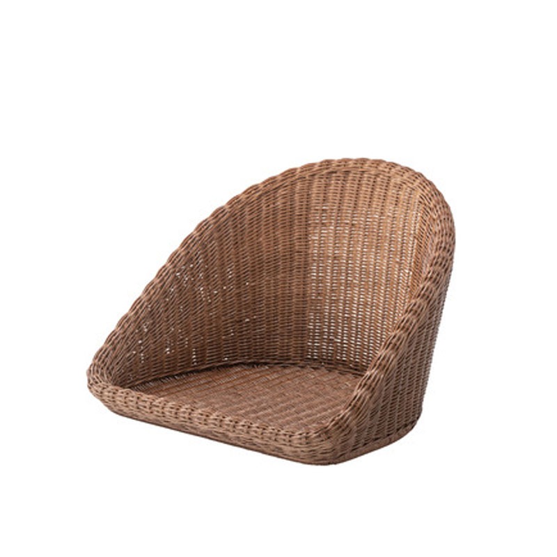 ラタン フロアチェア　NRS-425BR