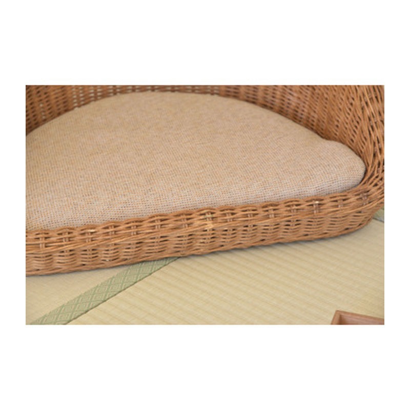 ラタン フロアチェア　NRS-425BR