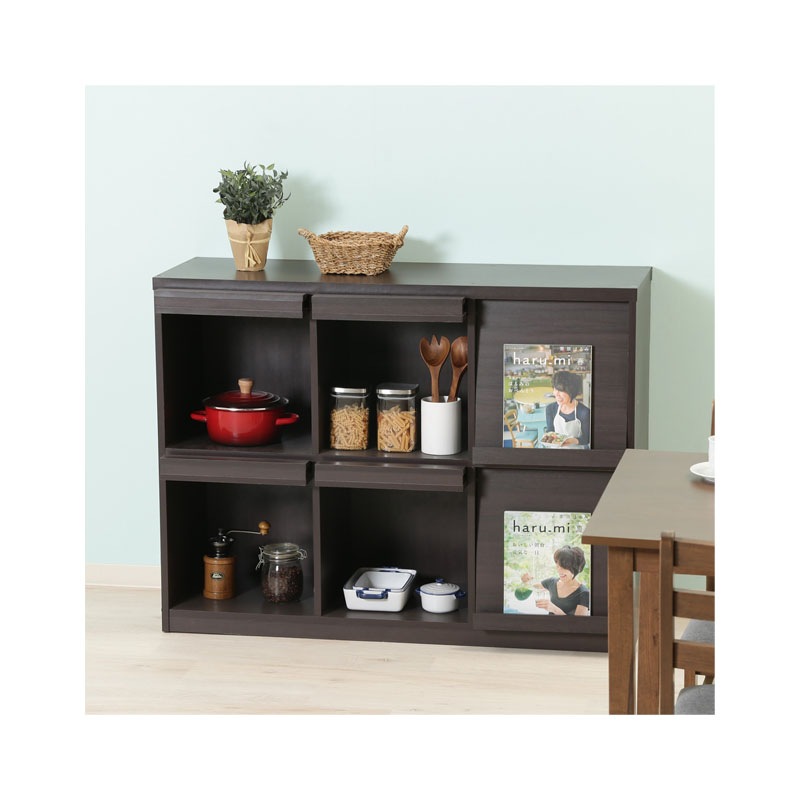 レガール ディスプレイラック 120幅 RG-1285DP T C/D:86047