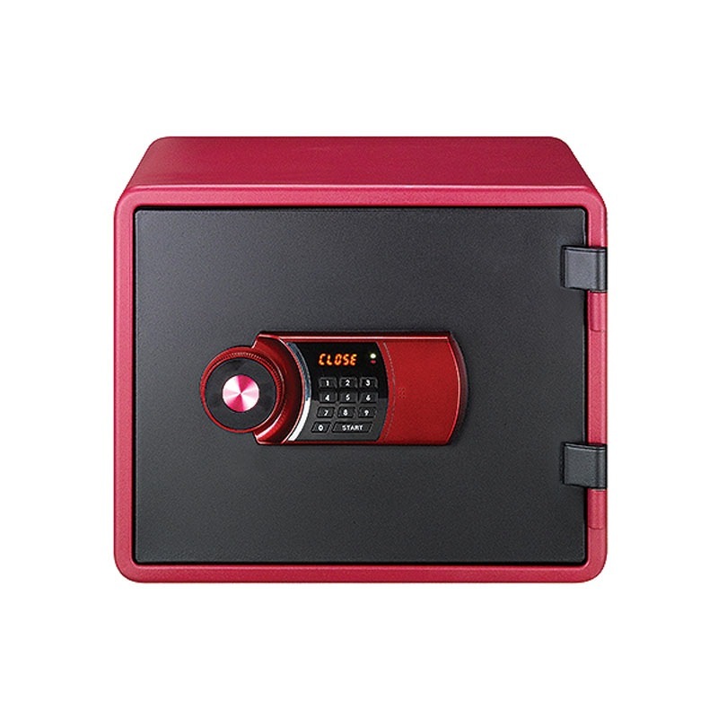 小型耐火金庫 YES COLOR SAFEシリーズ テンキー式 YESM-020RD