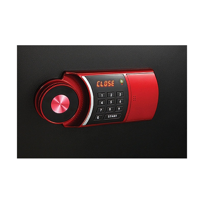 小型耐火金庫 YES COLOR SAFEシリーズ テンキー式 YESM-020RD