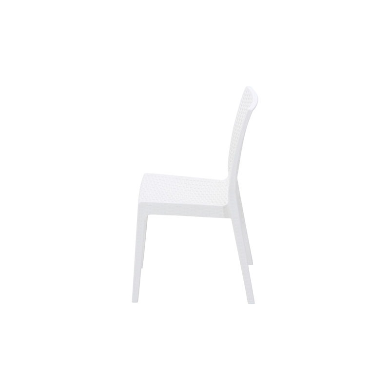 【個人宅配送非対応】ステラ チェアー ホワイト [セット数:2pcs]   C/D:12515