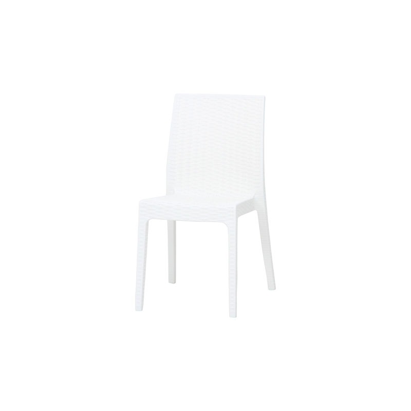 【個人宅配送非対応】ステラ チェアー ホワイト [セット数:2pcs]   C/D:12515