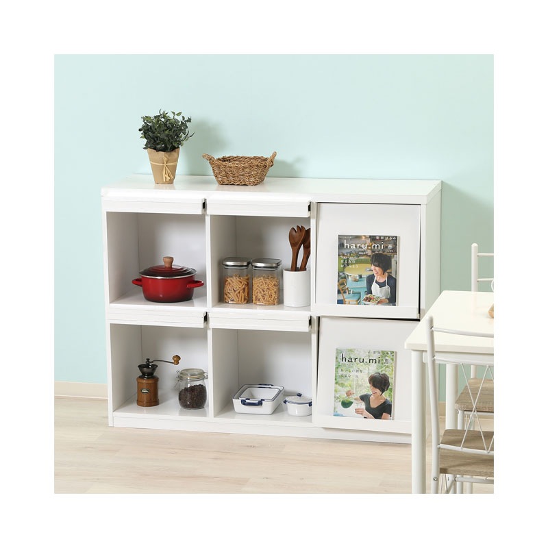 レガール ディスプレイラック１２０幅 ＲＧ－１２８５ＤＰＷＨ Ｔ C/D:86049