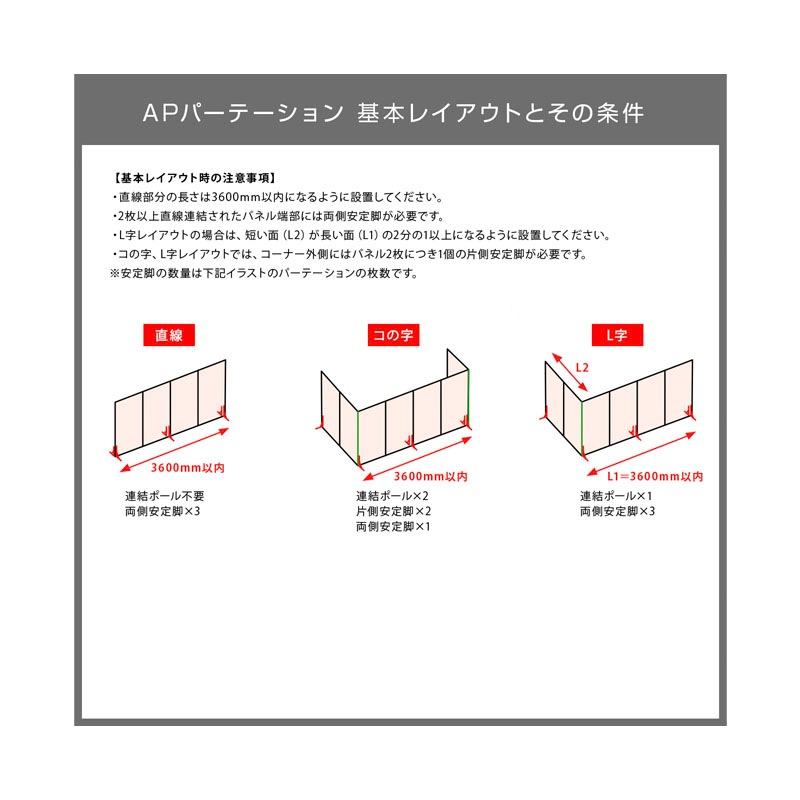 アクリルパーテーション APシリーズ スライドドア(W1035×D24×H1853) TS-APSDDR