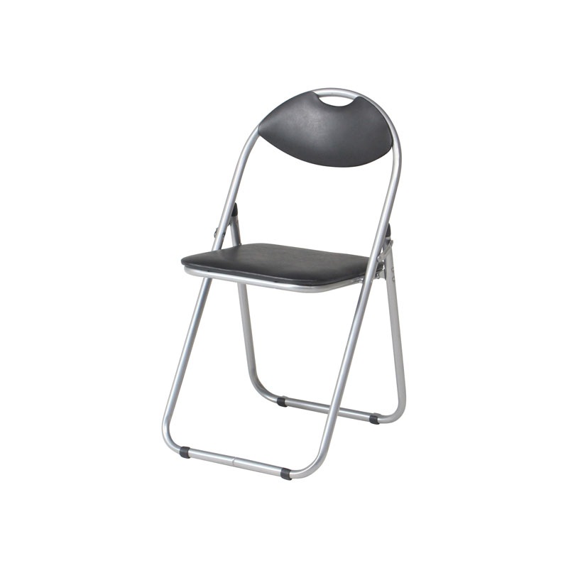 【セット数:6pcs】パイプ会議イス ＦＢ－０３０（１０１０ＢＫ）[C/D:88626]