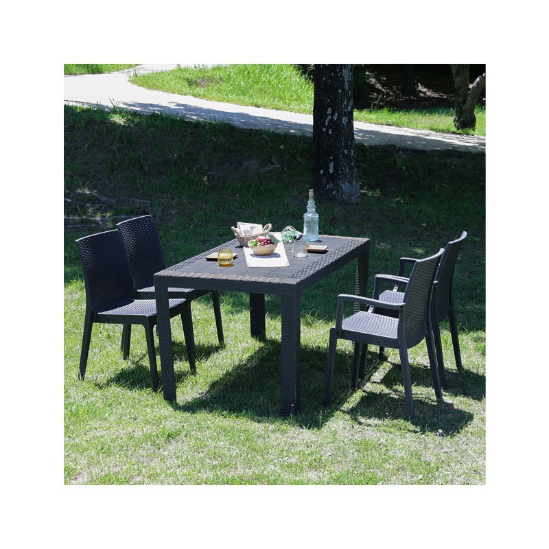 【個人宅配送非対応】ステラ テーブル ８０×１４０ ブラック   C/D:11238