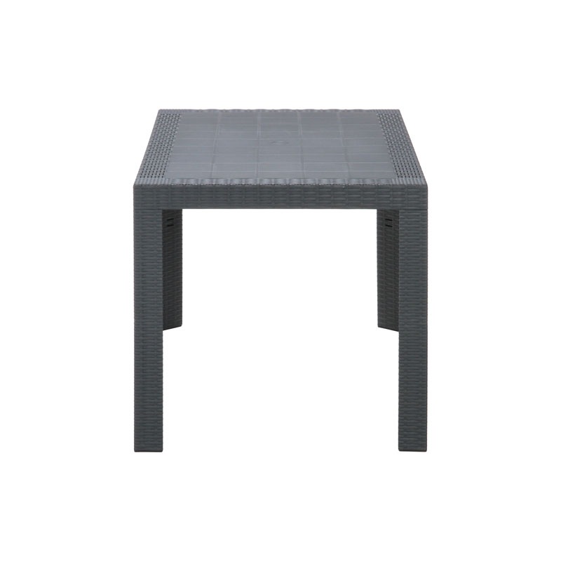 【個人宅配送非対応】ステラ テーブル ８０×１４０ ブラック   C/D:11238