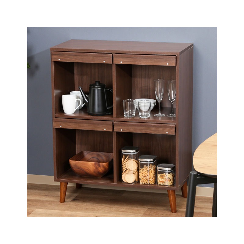 アルト ディスプレイラック４マス C/D:96378