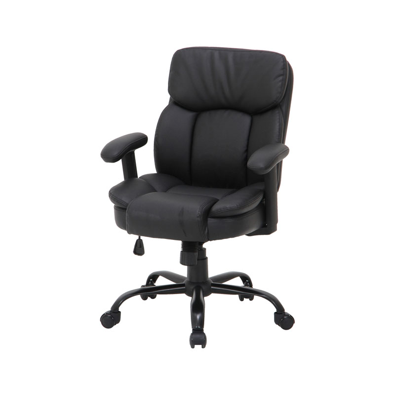 ＰＵプレジデントチェアーマンチェスター ＢＫ C/D:60002