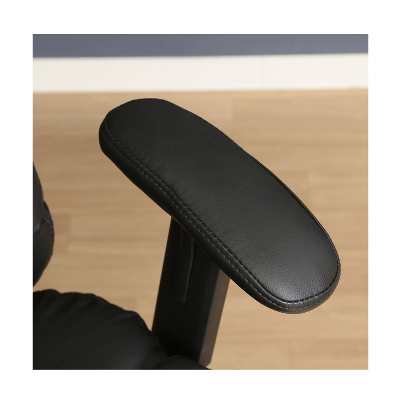 ＰＵプレジデントチェアーマンチェスター ＢＫ C/D:60002