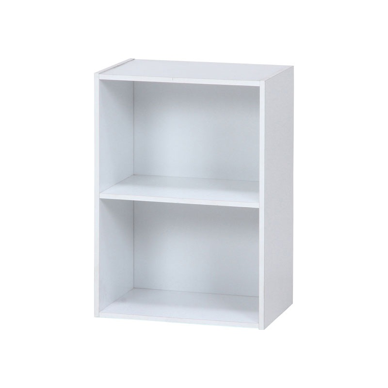 【セット数:2pcs】カラーボックス２段 ＷＨ C/D:96502