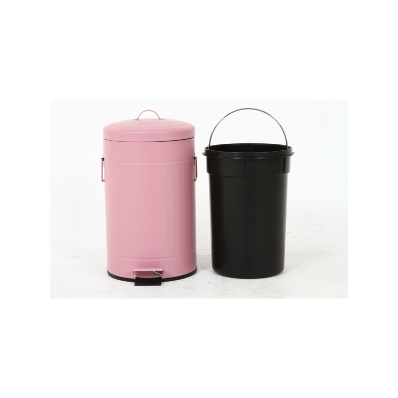 【セット数:6pcs】スチール ラウンドペダルペール１２Ｌ [C/D:34719] [C/D:34742]