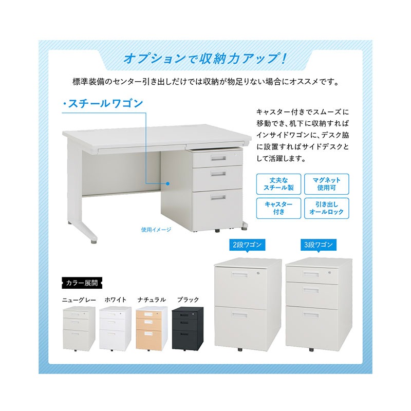 事務用平机（W1200×D700×H700）KD-127H