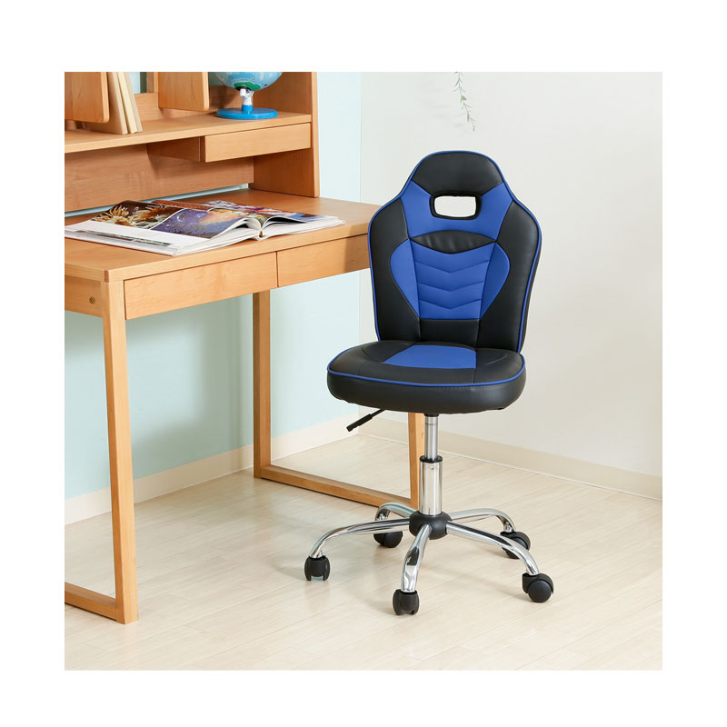 レーシングチェア キッズ用 ブルー C/D:60701