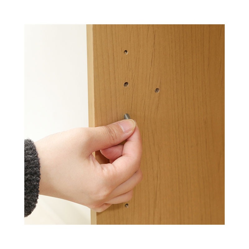 【セット数:2pcs】カラーボックス可動棚３段 ＮＡ  C/D:96600