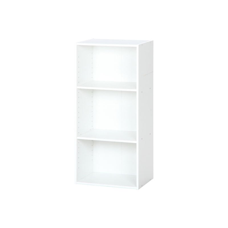 【セット数:2pcs】カラーボックス可動棚３段 ＷＨ C/D:96601