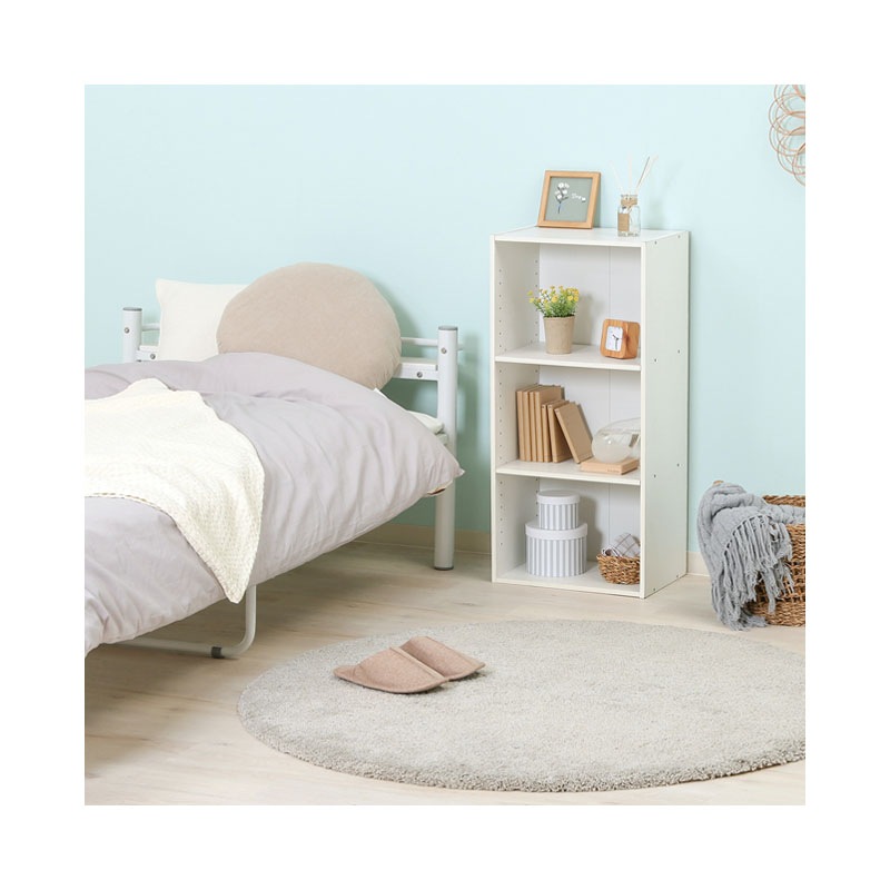 【セット数:2pcs】カラーボックス可動棚３段 ＷＨ C/D:96601