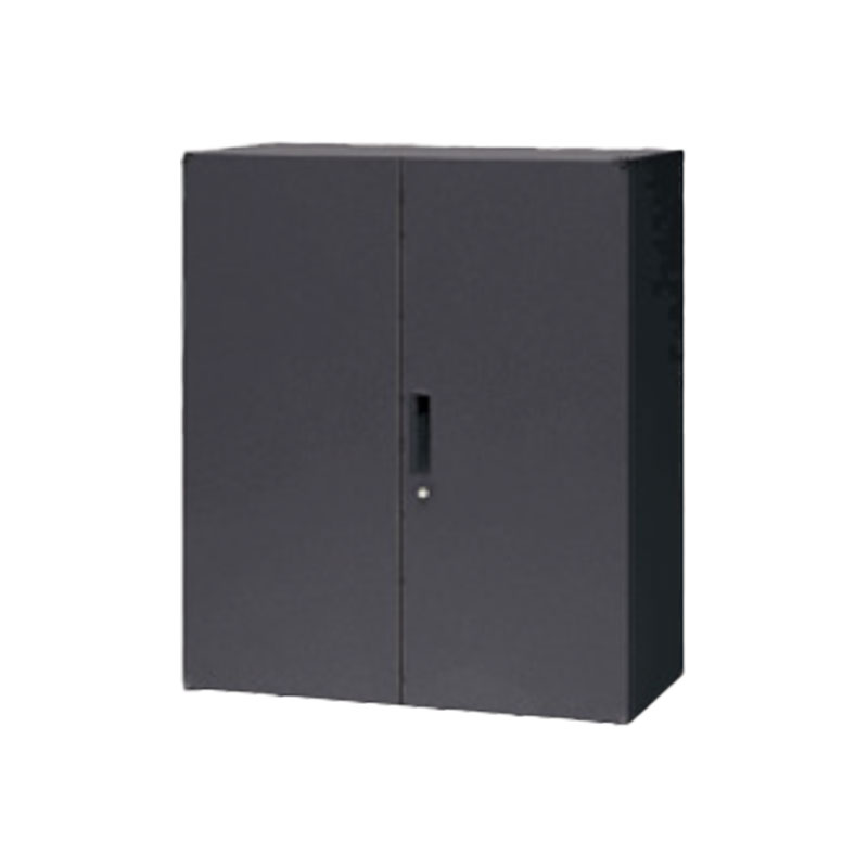 トレー書庫(扉付下置用・W900mm)コンビ型:A4用(3列浅型12段・深型6段) CW-0911KALC-BB