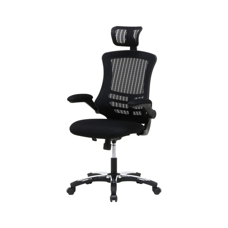 【新品・送料無料】アームアップチェアー　マスター３　ＢＫ アームアップチェアー マスターⅢ BK C/D:82530 | オフィス家具