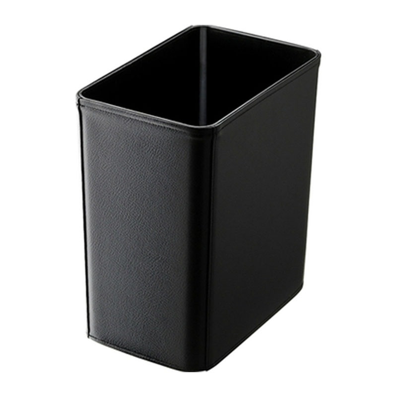 レザータッチくず入れ 角小 RSD-555B
