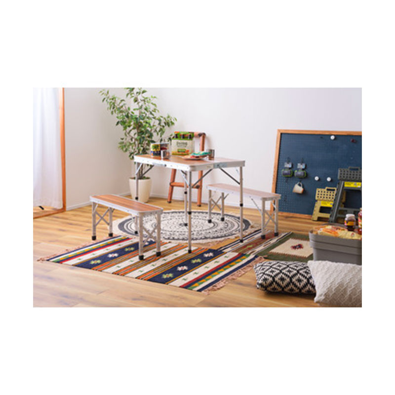 フォールディングテーブル＆ベンチセット ODL-559