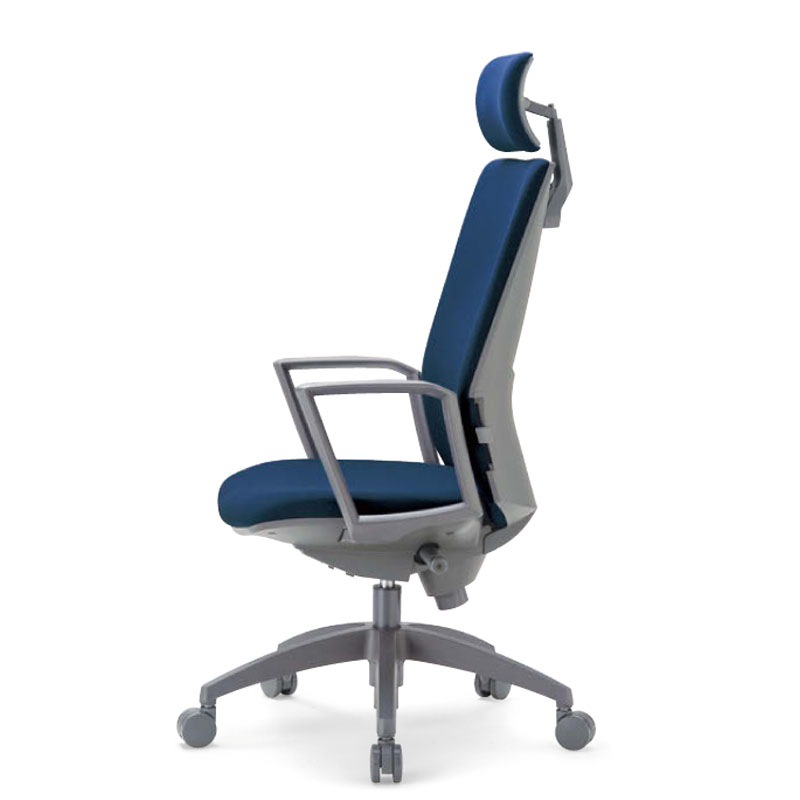 ヘッドレスト付きハイバックサークル肘付きタイプ　OS-2275SJ（FG3）