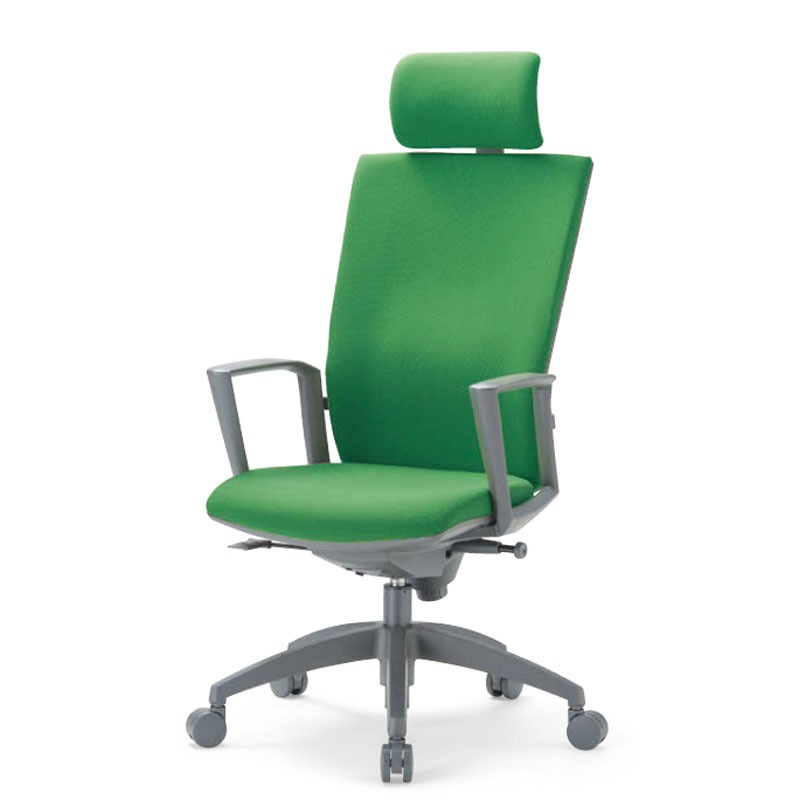 ヘッドレスト付きハイバックサークル肘付きタイプ　OS-2275SJ（FG3）