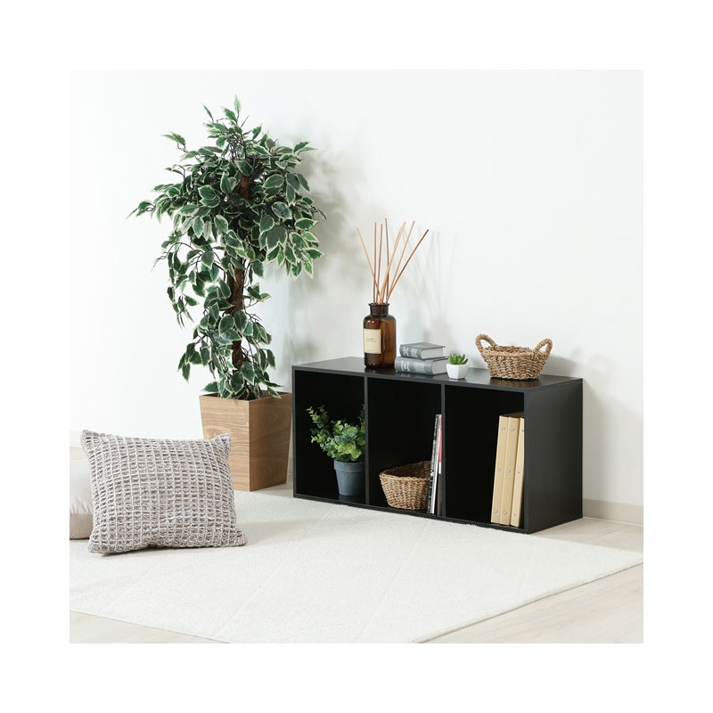 【セット数:2pcs】カラーボックス 可動棚３段 ＮＡ　C/D:97456