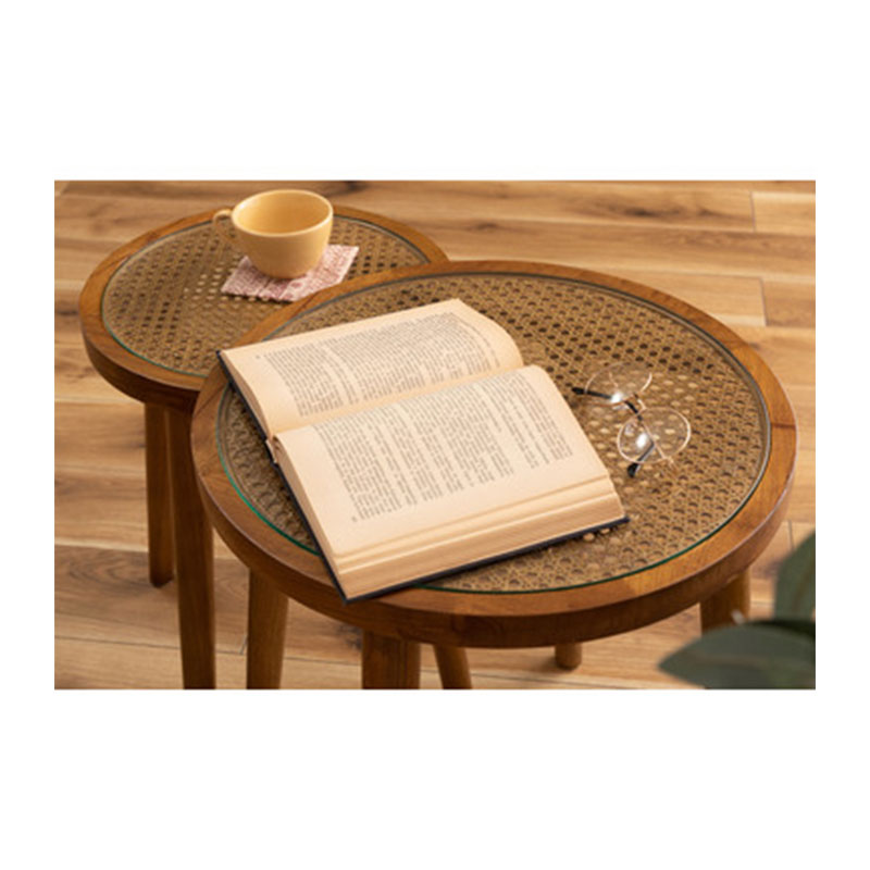 ラウンドガラステーブルS GT-778BR