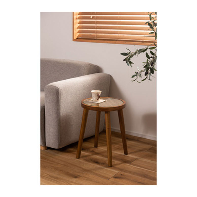 ラウンドガラステーブルS GT-778BR