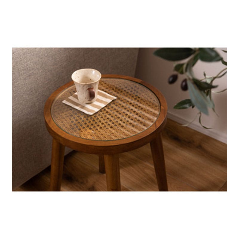 ラウンドガラステーブルS GT-778BR