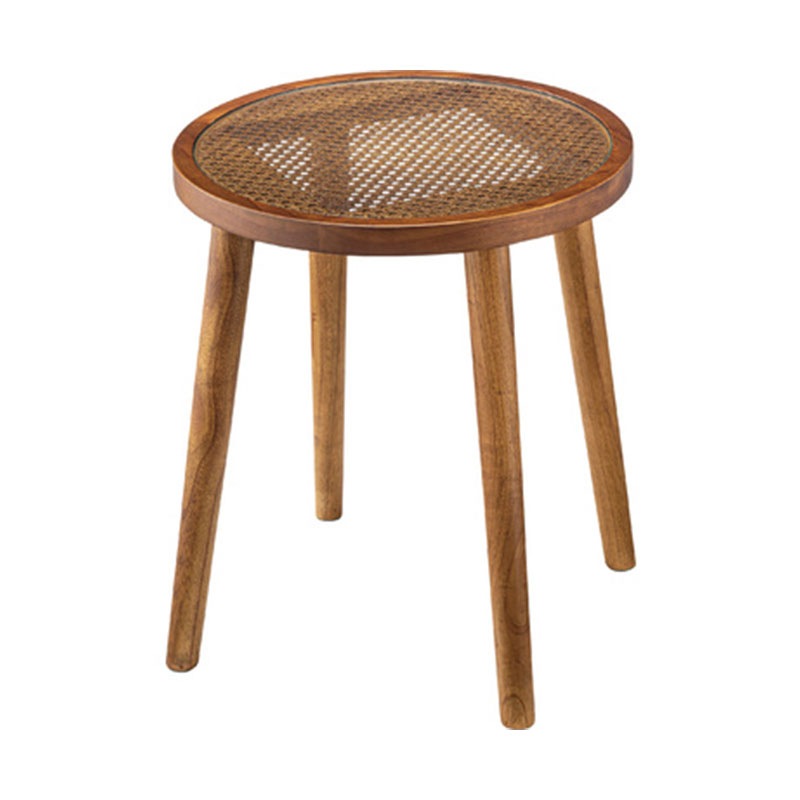 ラウンドガラステーブルM　GT-779BR