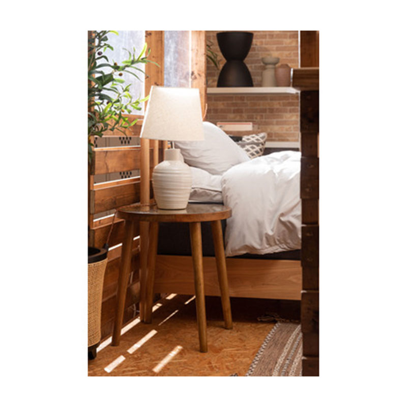 ラウンドガラステーブルM　GT-779BR