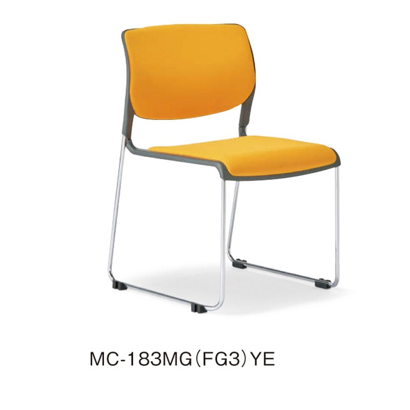 スタッキングチェア　クロームメッキタイプ MC-183MG（FG3）（VG1）