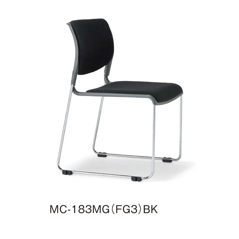 スタッキングチェア　クロームメッキタイプ MC-183MG（FG3）（VG1）