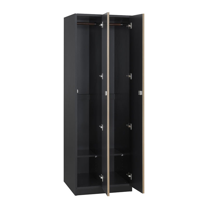 国産木製2人用ロッカー MKSシリーズ(W590×D540×H1800)MKS-2L
