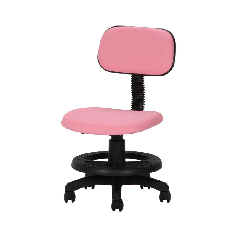 学童チェアー ブラック/ピンク C/D:82690