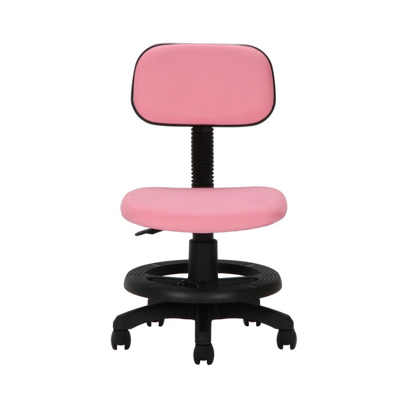学童チェアー ブラック/ピンク C/D:82690