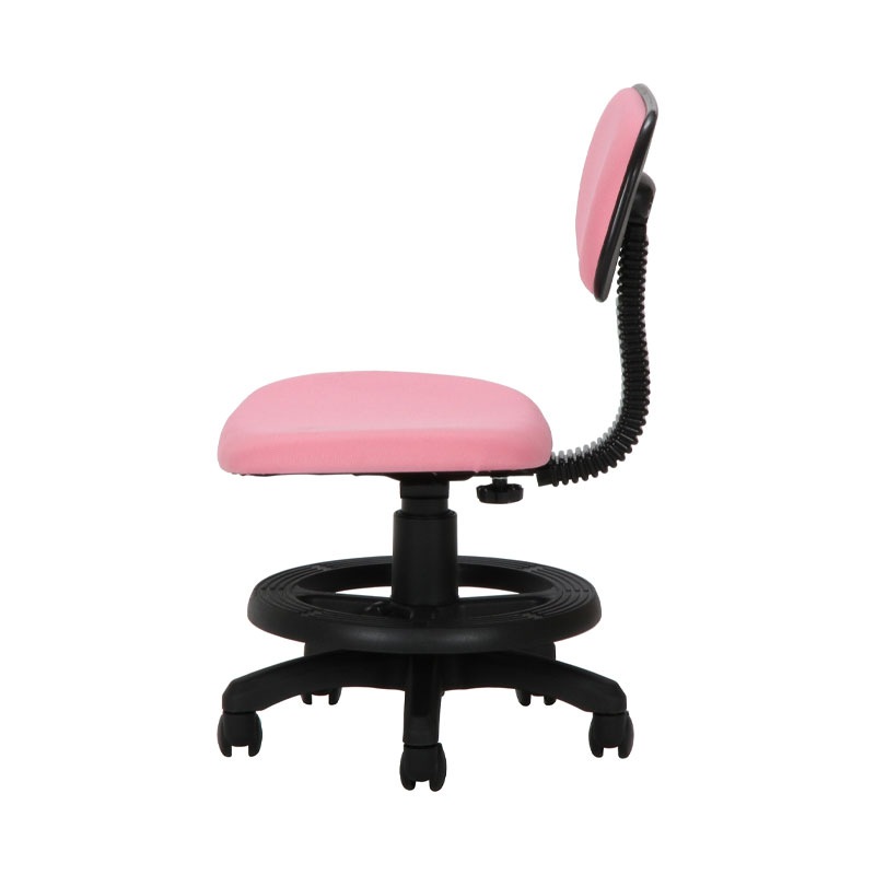 学童チェアー ブラック/ピンク C/D:82690