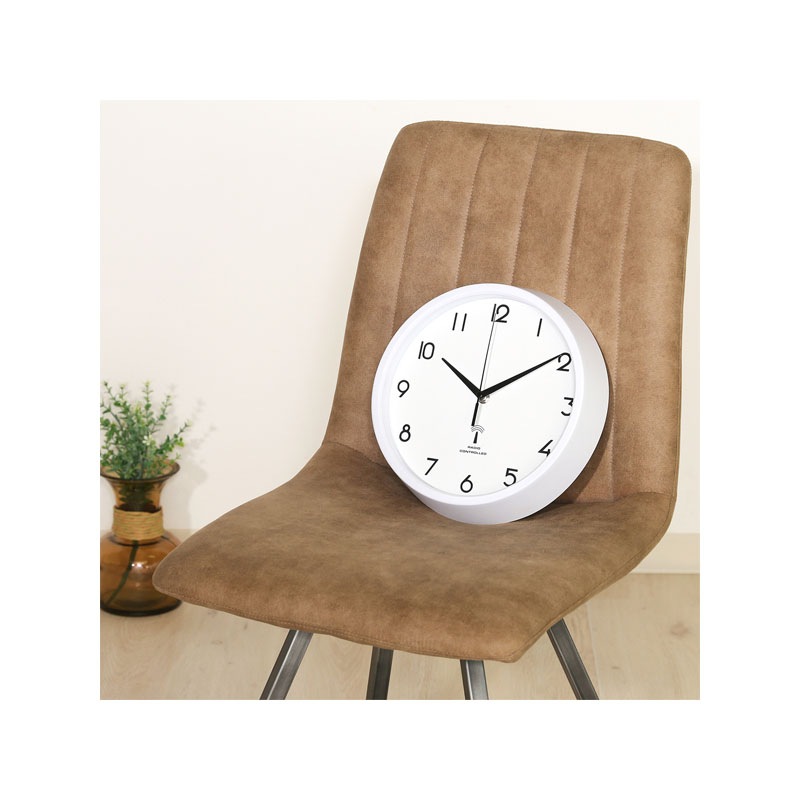 【セット数:3pcs】電波掛時計 カペラ Φ２７ｃｍ [C/D:99275]