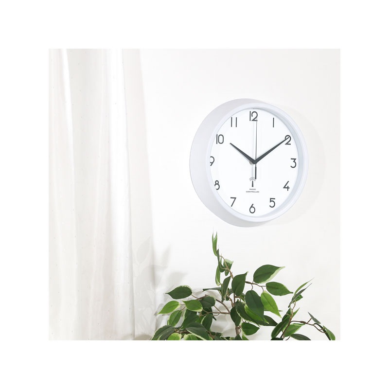 【セット数:3pcs】電波掛時計 カペラ Φ２７ｃｍ [C/D:99275]