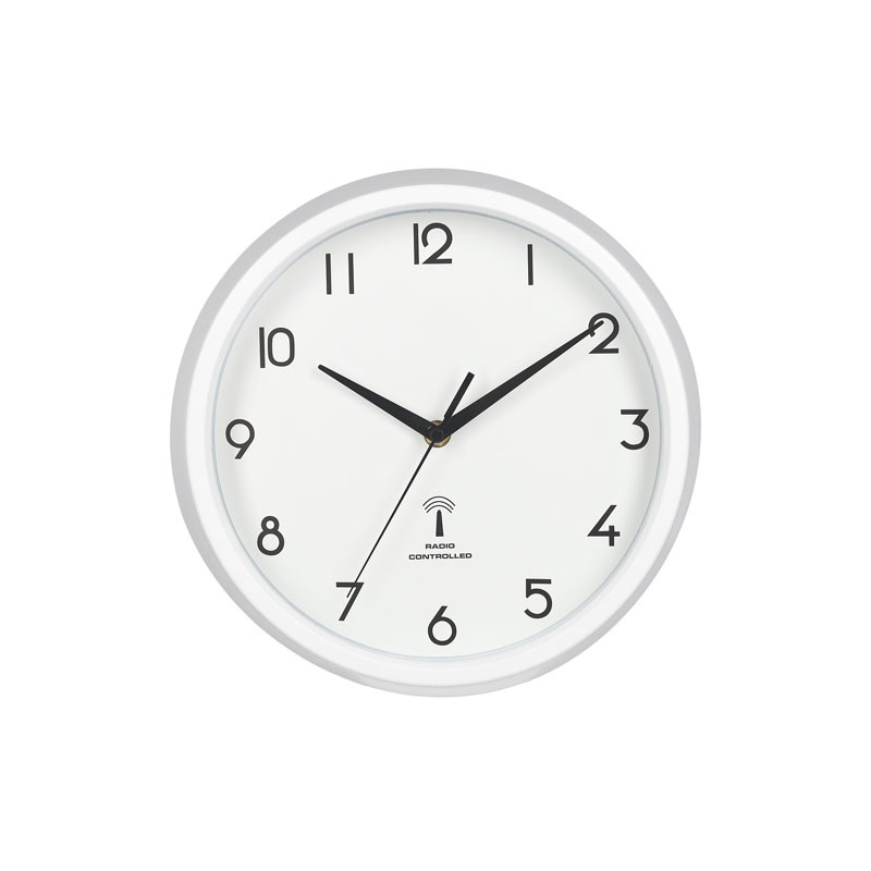 【セット数:3pcs】電波掛時計 カペラ Φ２７ｃｍ [C/D:99275]