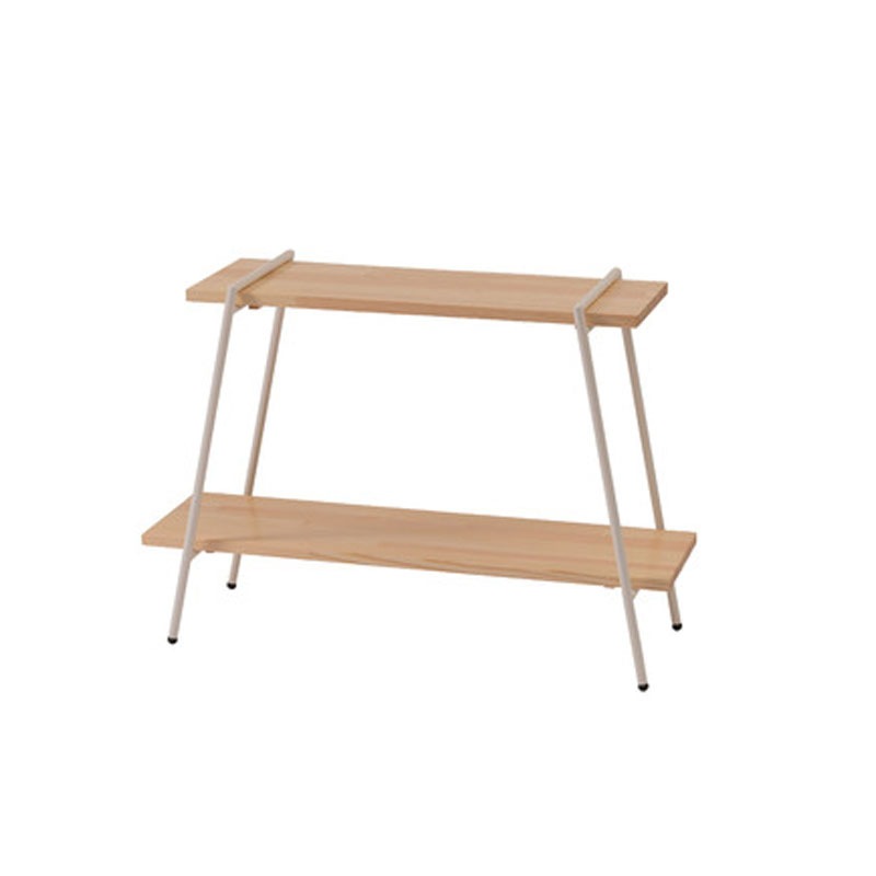 アイアンレッグラック 2段 NIT-10WH