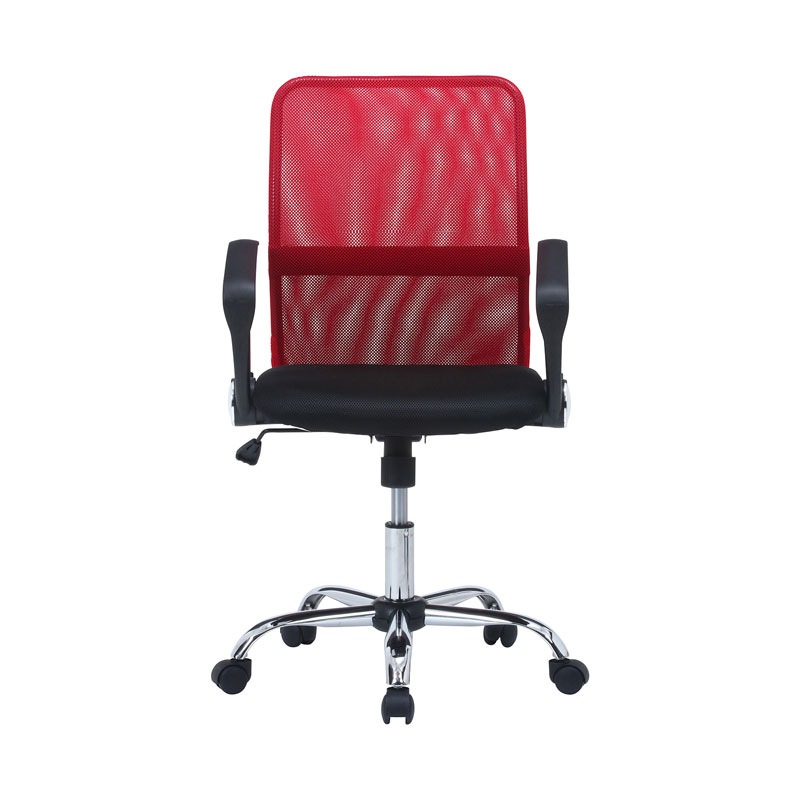メッシュバックチェアー HF-78RD レッド C/D:90875