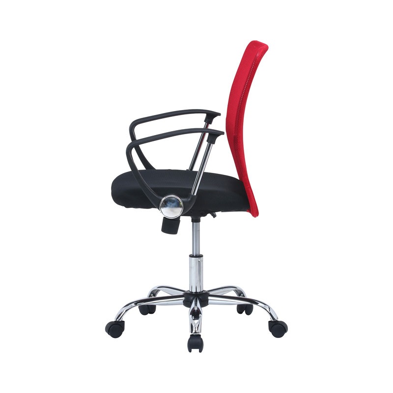 メッシュバックチェアー HF-78RD レッド C/D:90875