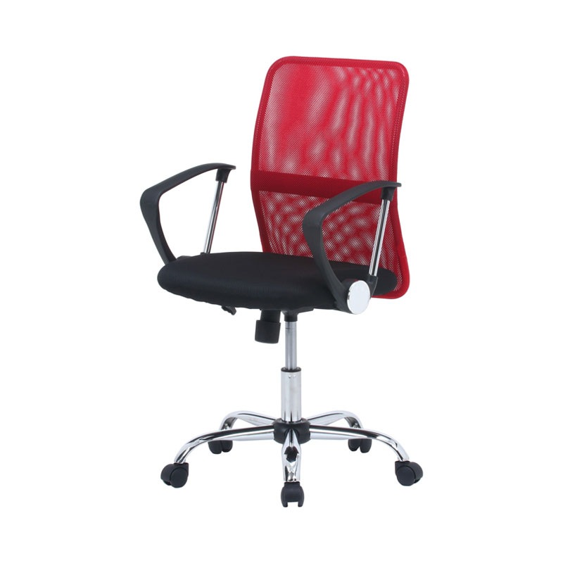 メッシュバックチェアー HF-78RD レッド C/D:90875